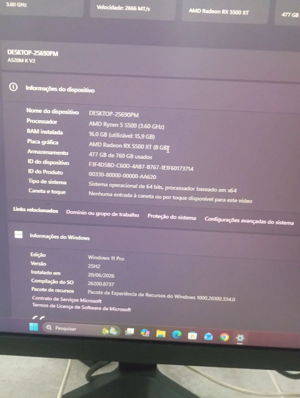 Computador en ótimo estado novo game  - Foto 3