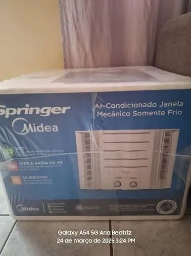 Ar Condicionado NOVO 110v 7500 BTU + Frete + Garantia