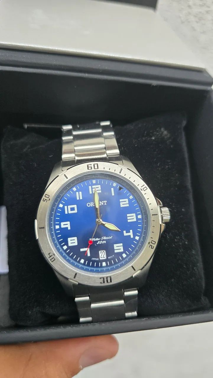 Relógio orient masculino novo lacrado - Foto 3