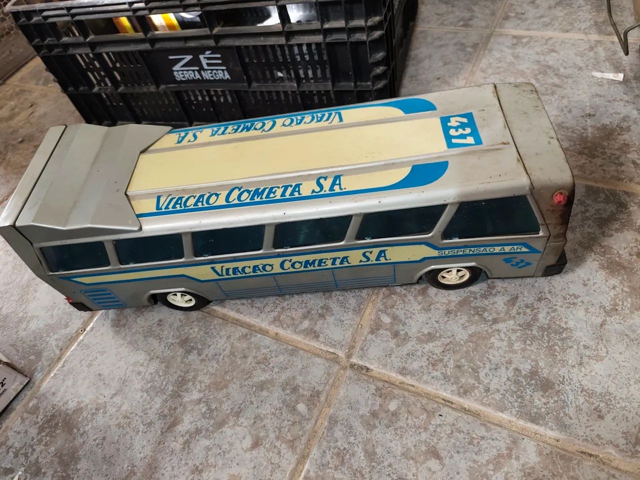 Miniatura de ônibus de ferro  - Foto 2