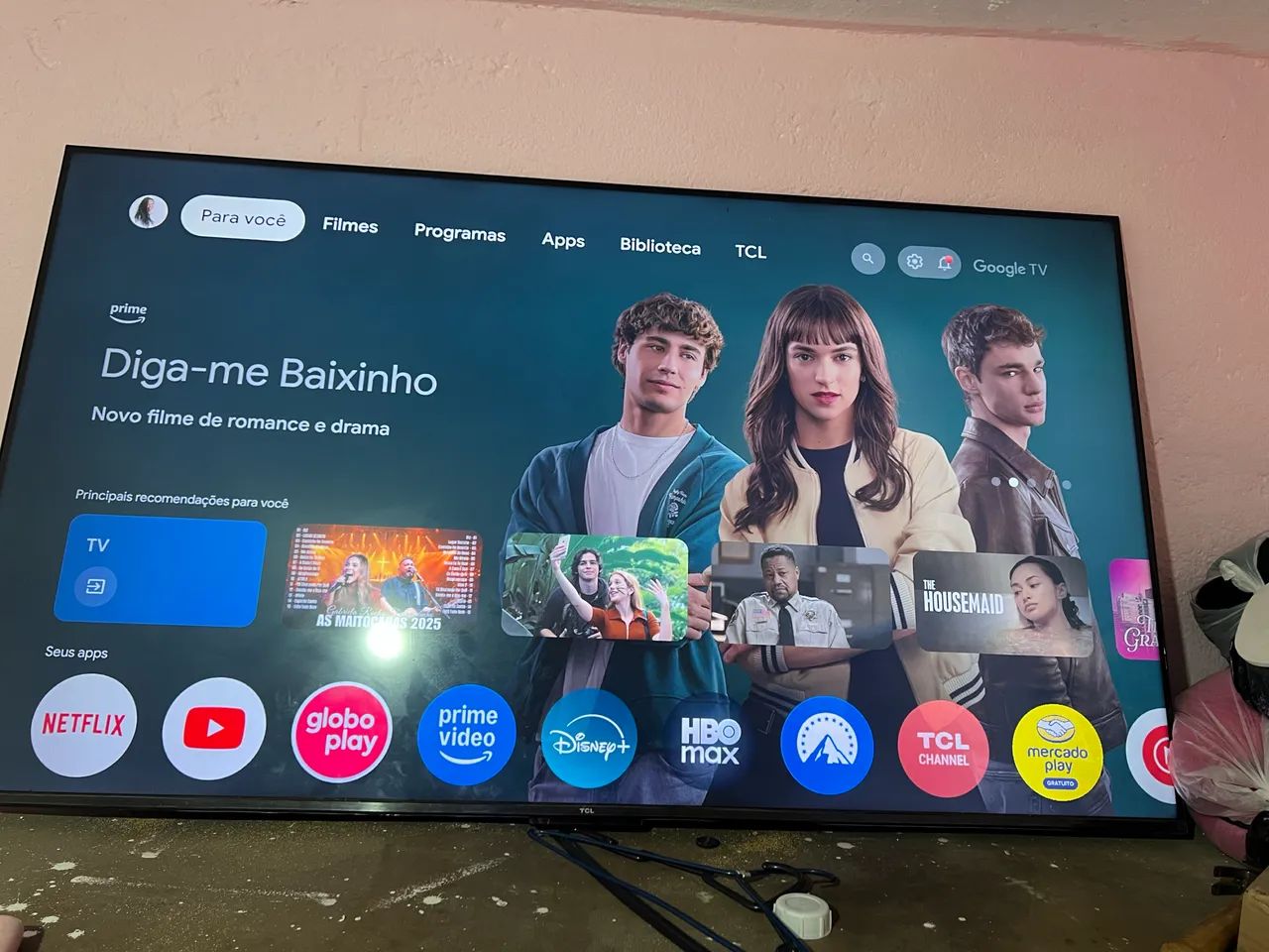 SMART TV TCL 60 polegadas 1550