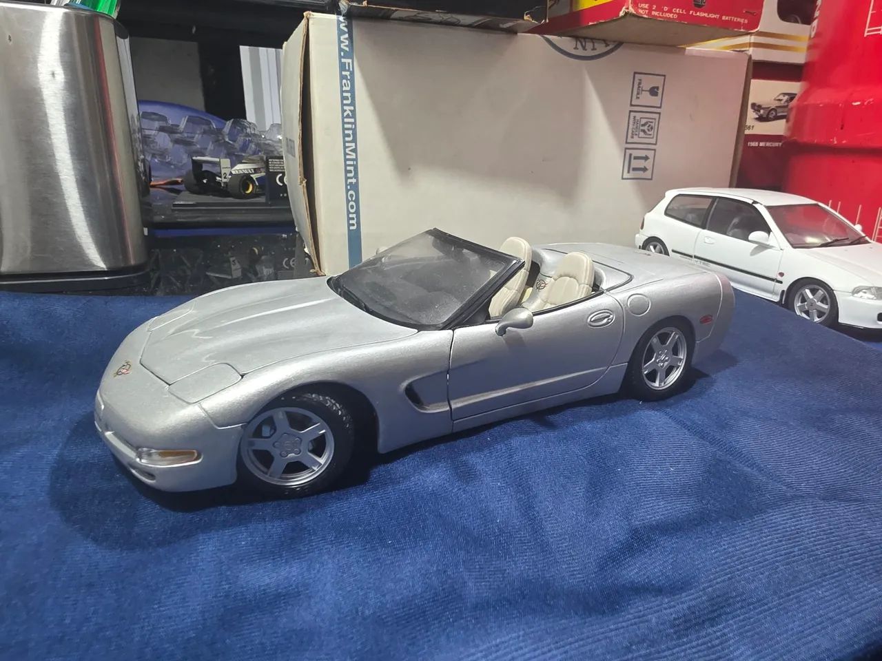 Miniatura 1:18 corvete velozes furiosos 2 
