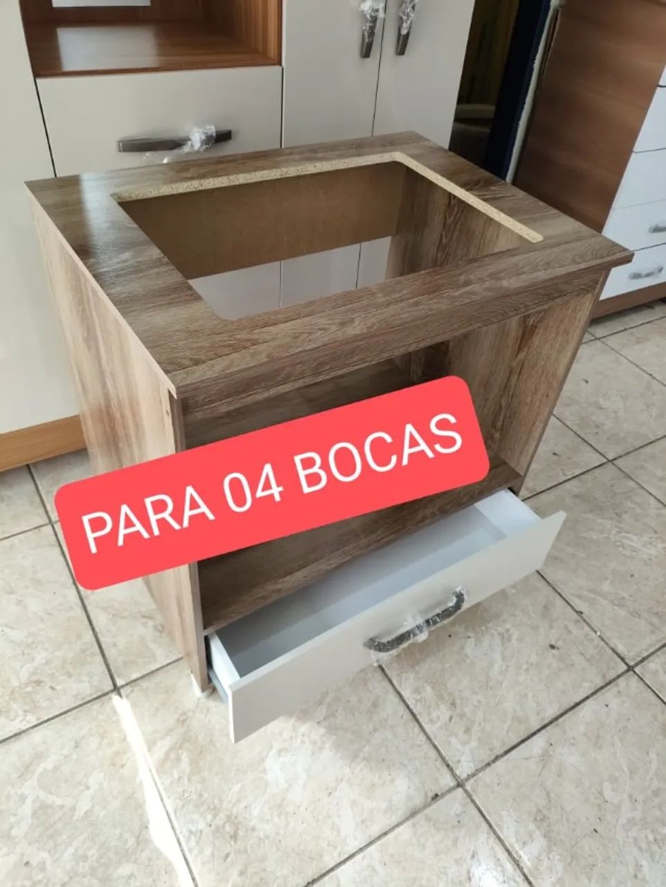 BALCÃO DE 04 BOCAS, NOVO - Foto 3