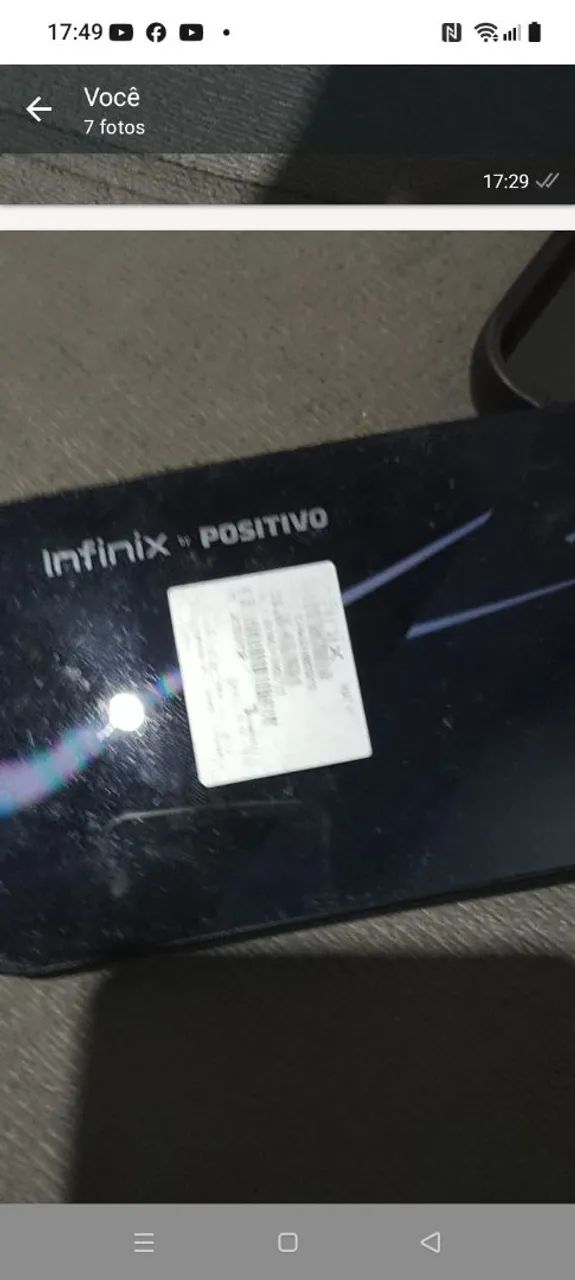 Celular infinix em ótimo estado - Foto 2