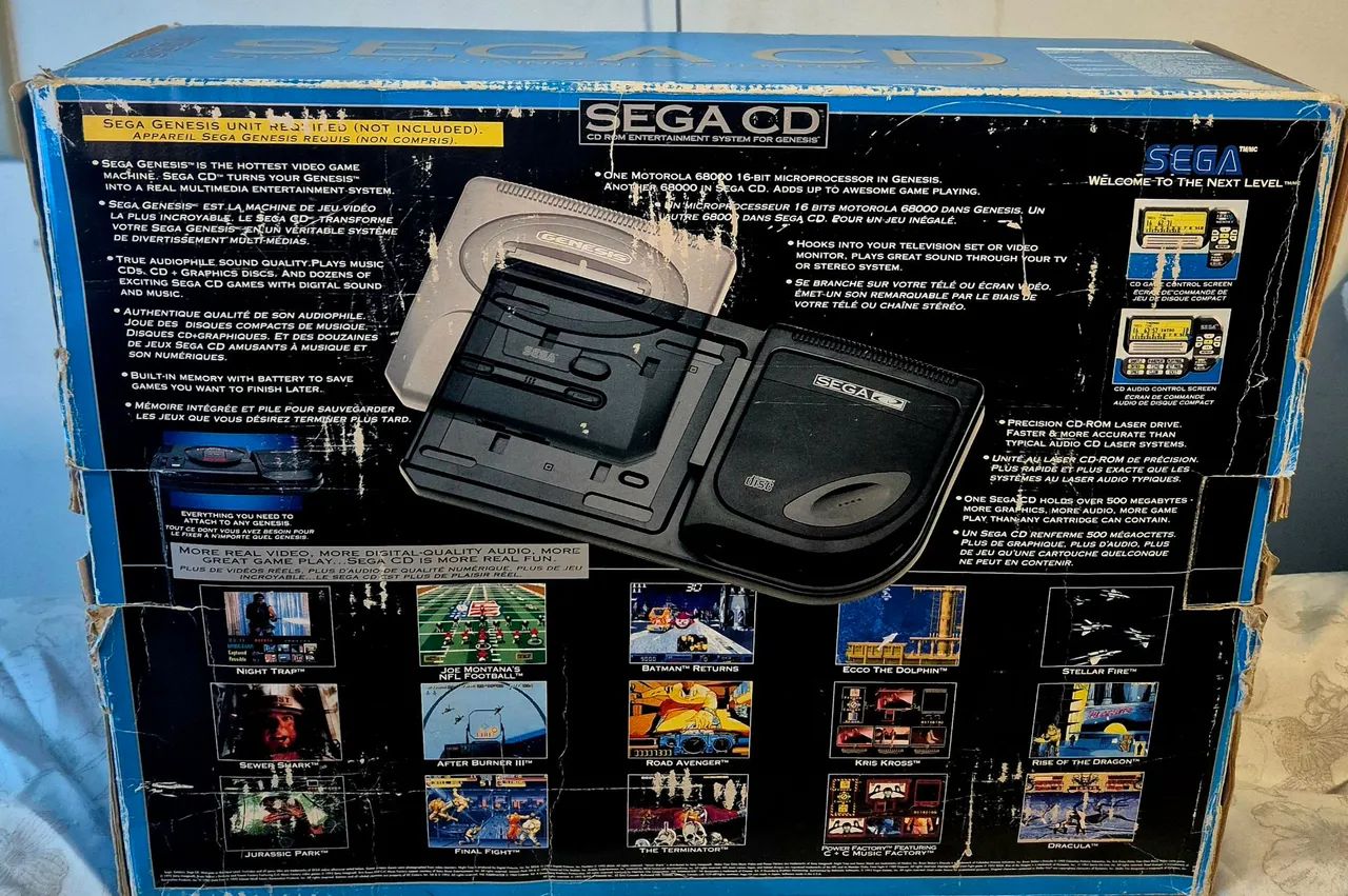 Console Sega CD completo  - Foto 3