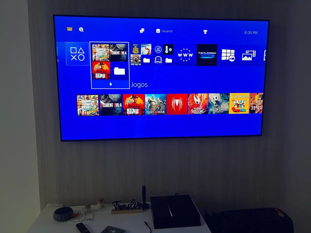 PS4 DESBLOQUEADO + 700 JOGOS - Foto 4