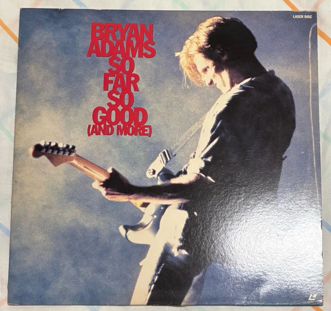 LD Bryan Adams So Far So Good LaserDisc