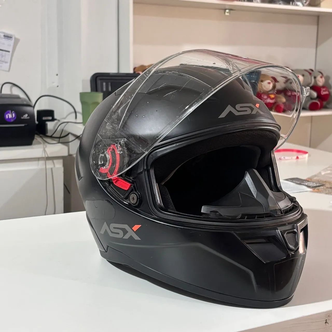 Capacete Asx City Solid Fechado - Foto 4