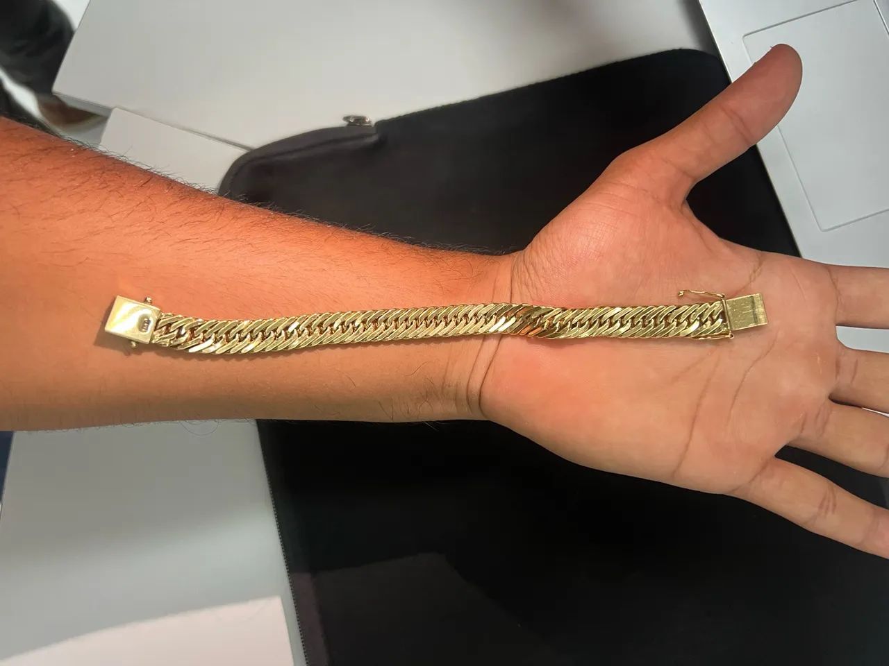 PULSEIRA DE OURO 18k