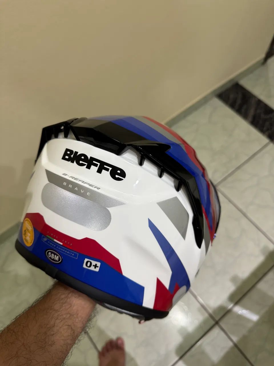 Capacete Bieffe B-reaper + Viseira Fotocromática  - Foto 4