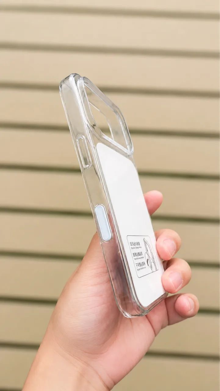 Capa transparente com MagSafe para iPhone 17 Pro e Pro Max - Foto 5