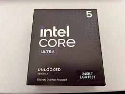 Processador Intel Core Ultra 5-245KF, 5.2GHz