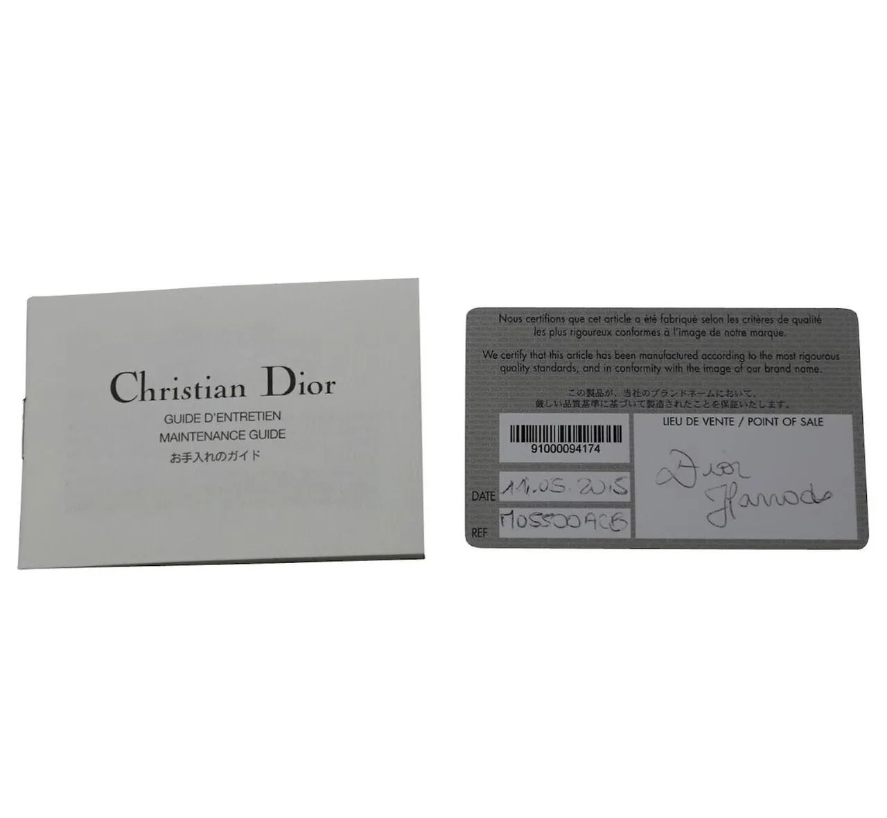 AUTHENTIC Christian Dior Edition Limitée Medium Lady Dior Cannage Bicolore - Foto 2