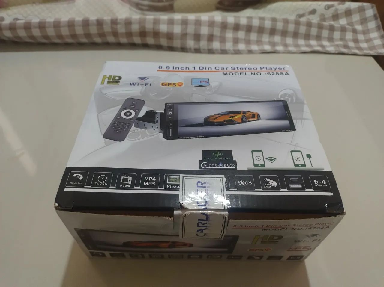 Multimédia 1din 7 pegadas - Foto 2