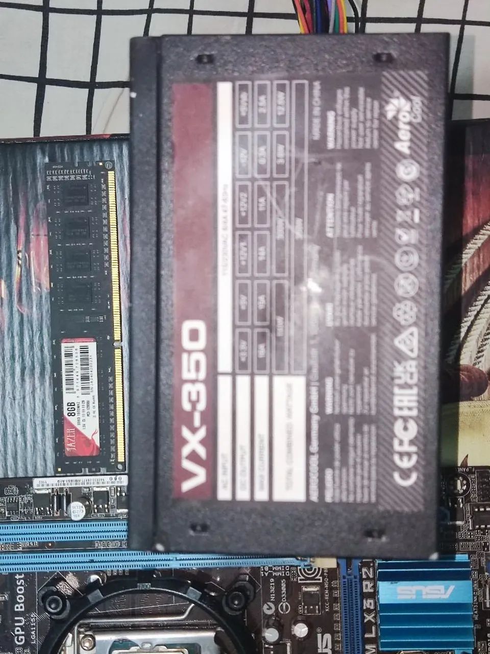 Kit i5 + 8gb ram + placa mãe e fonte 350w - Foto 4
