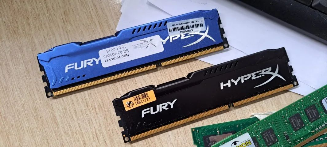 Kit com 7 parres de Memórias RAM (DDR2 e 3) para computador - Foto 5