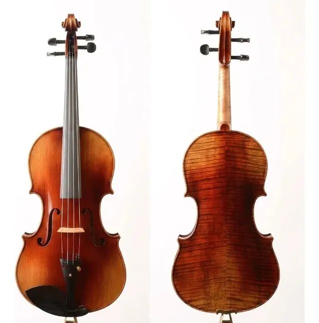 Viola de Arco 16 Polegadas (40,6 cm) - Luthier - Modelo Stradivari - 014