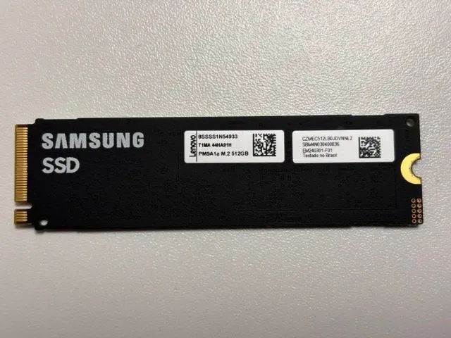 SSD SAMSUNG 512GB - Foto 2