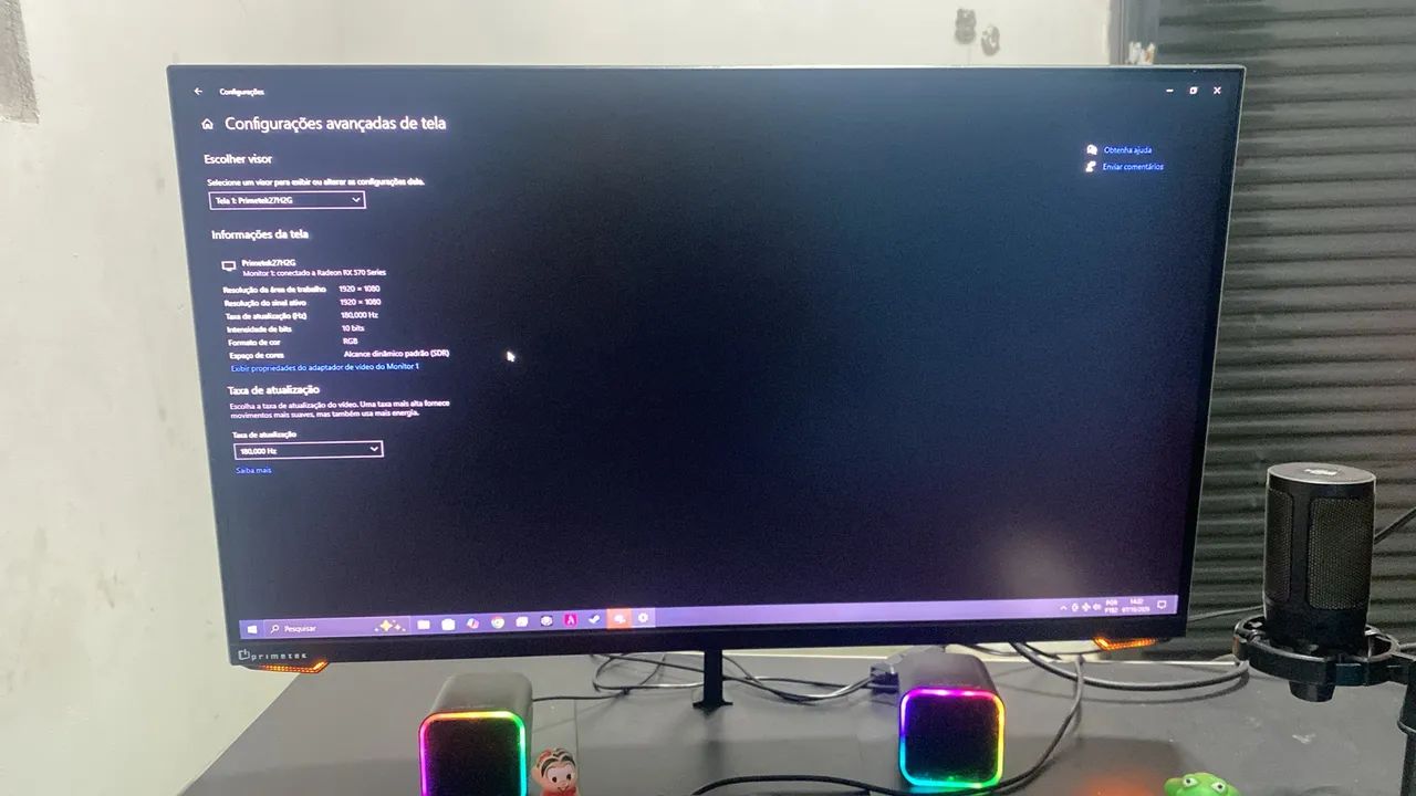 Vende-se monitor 27 polegadas 180hz - Foto 3