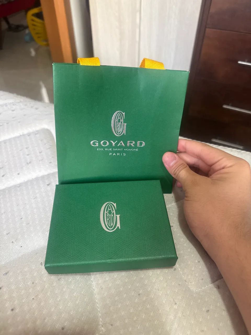 Porta cartão goyard 
