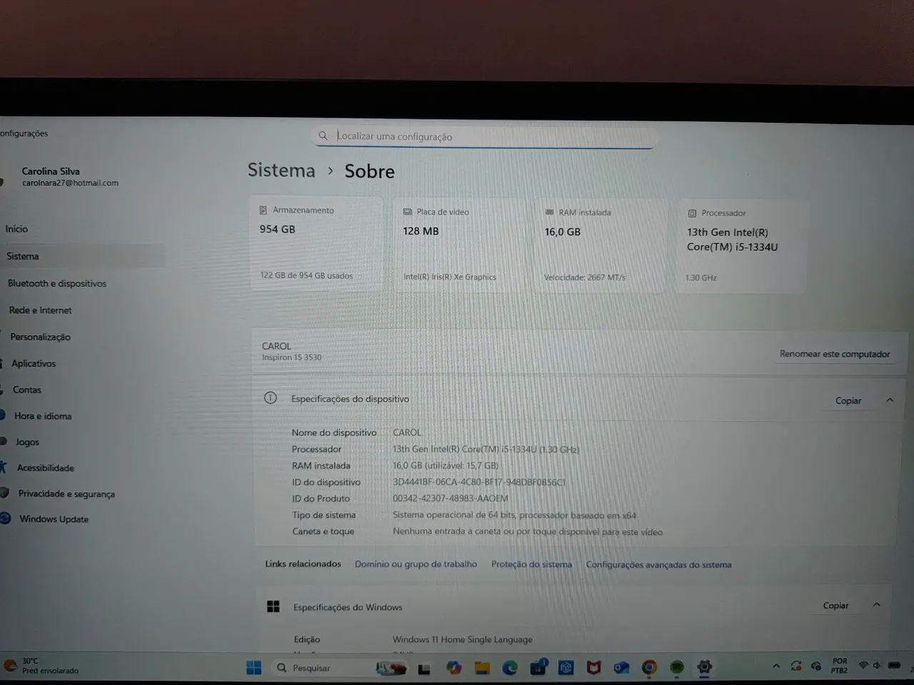 VENDO NOTEBOOK DELL I5 - Foto 4