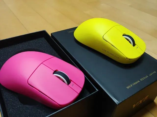 Mouse Gamer VXE R1 PRO MAX 4K YELLOW