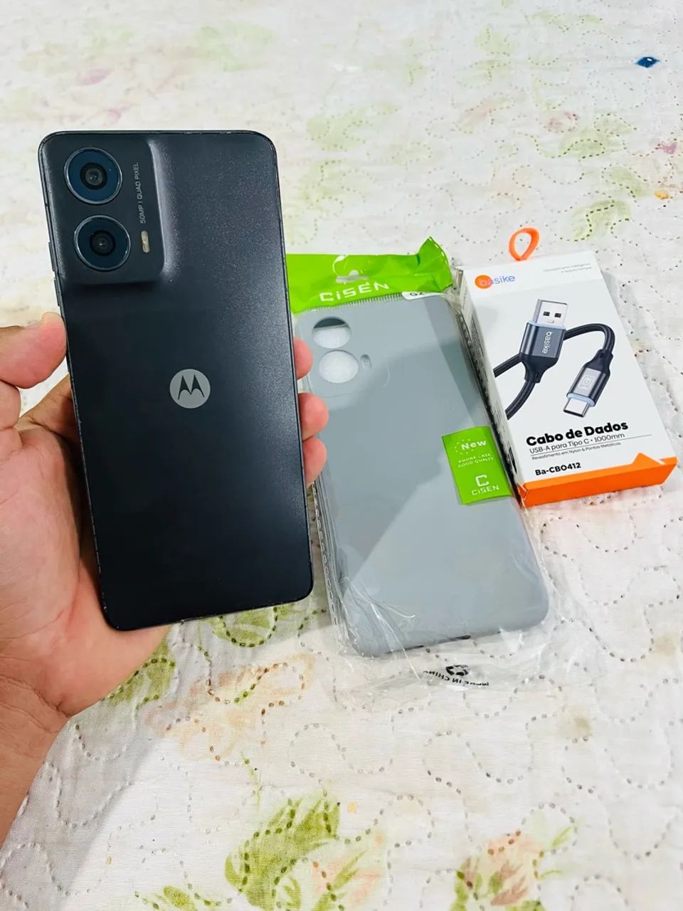 Moto g24 124gb pegando perfeitamente 