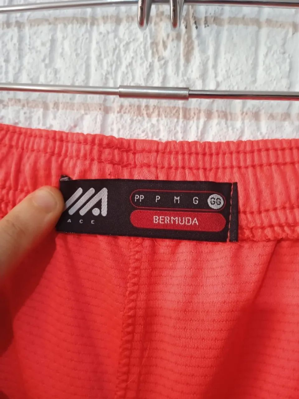 shorts ace c&a laranja florencente tam gg - Foto 4