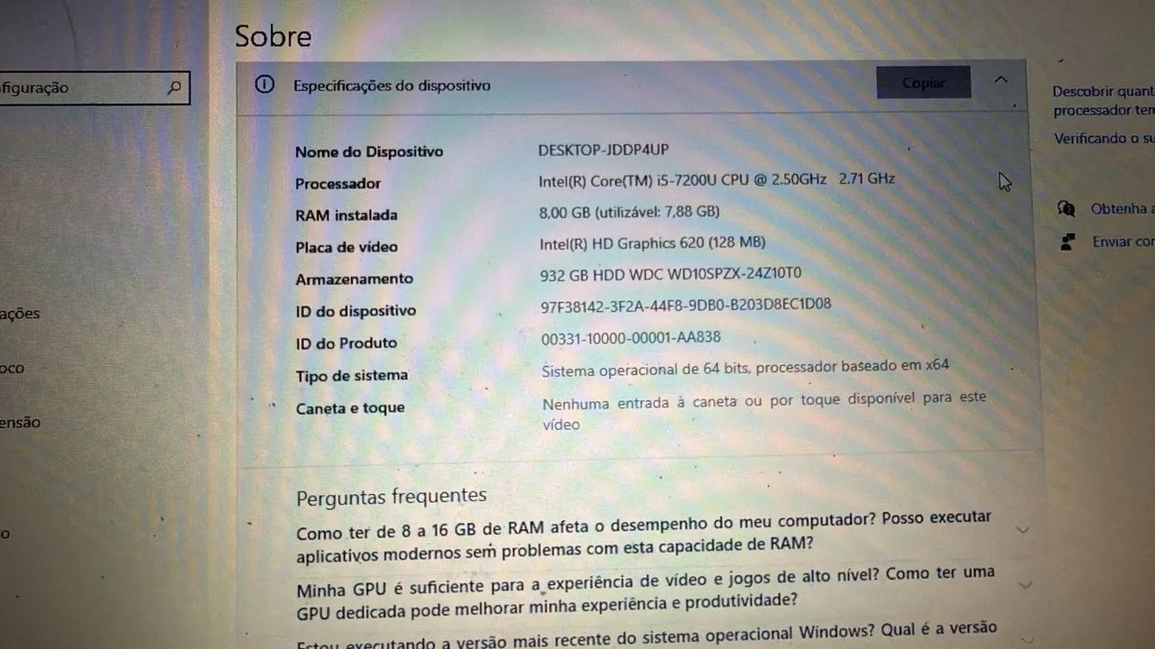 Notebook Lenovo 8Gb de ram  - Foto 4