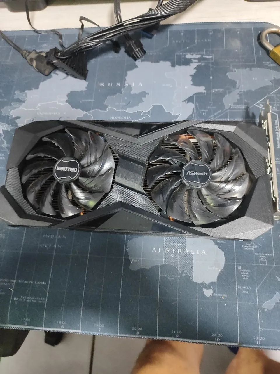 Placa mãe asrock RX6600 8g - Foto 2