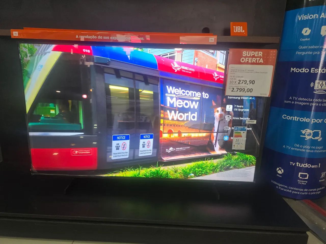 Smart tv samsung 50 mini Led 4k