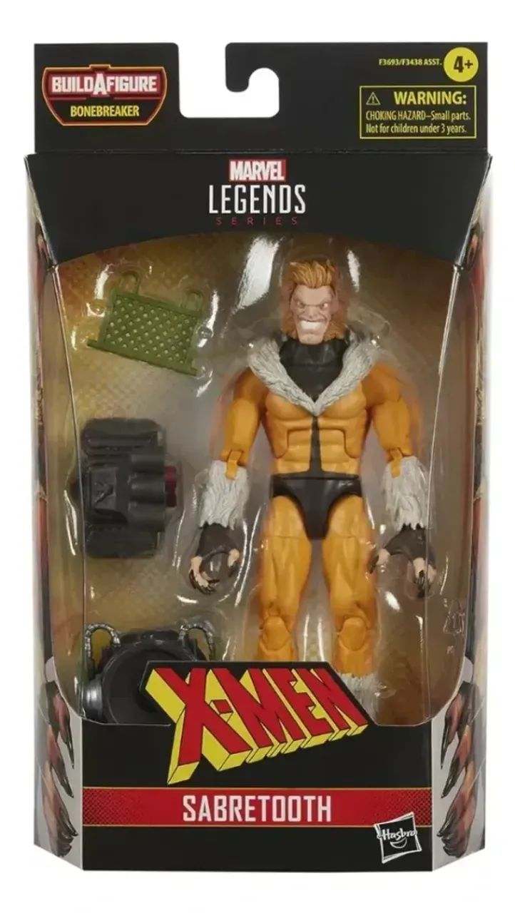 Boneco Marvel Legends X-men Dente De Sabre F3693 Sabretooth