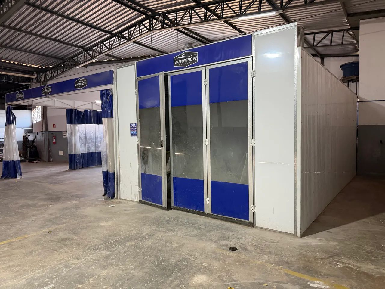 Oficina completa pra lanternagem e pintura 