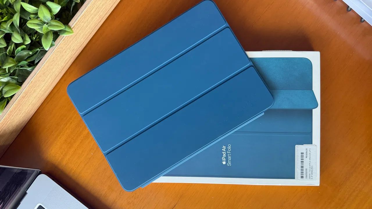 Folio case capa iPad Air 11 azul nova  - Foto 2