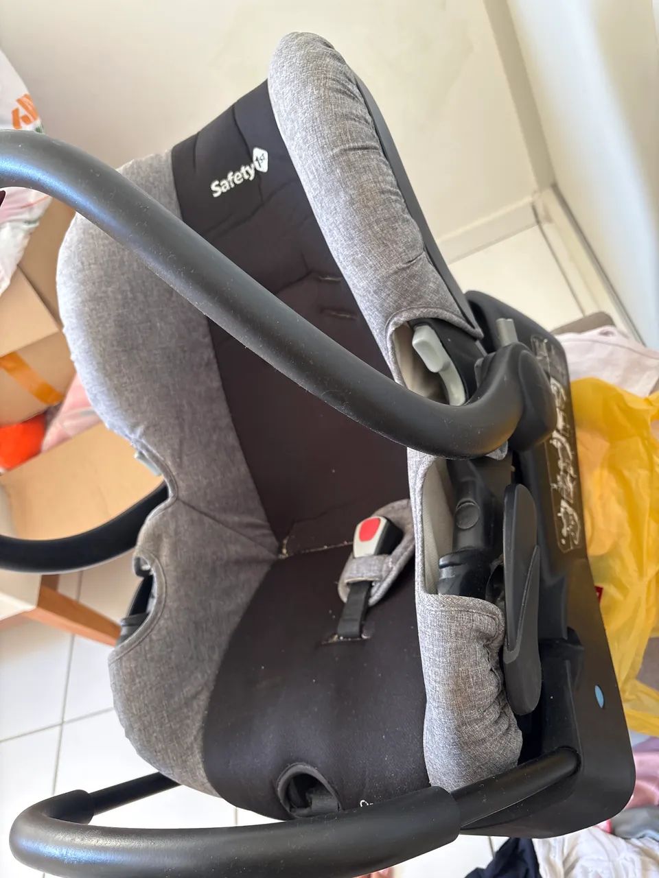 Bebê conforto com apoio para carro  - Foto 4