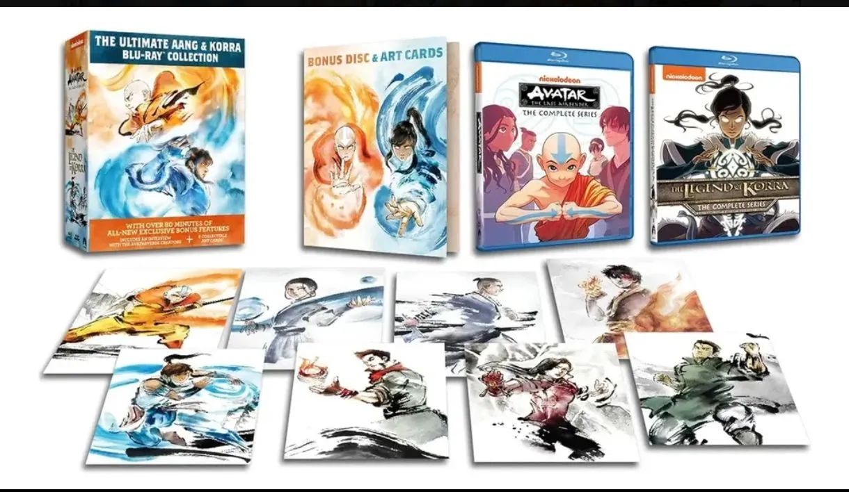 The Ultimate Avatar Aang and Korra Blu-ray Collection