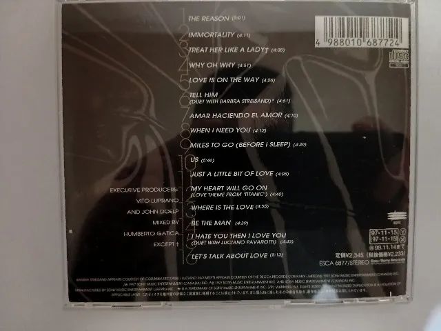 CD - Celine Dion "Let's Talk About Love" - Foto 2