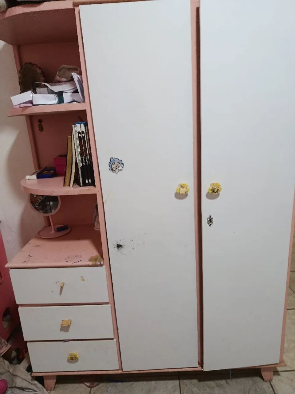 Guarda roupa infantil 