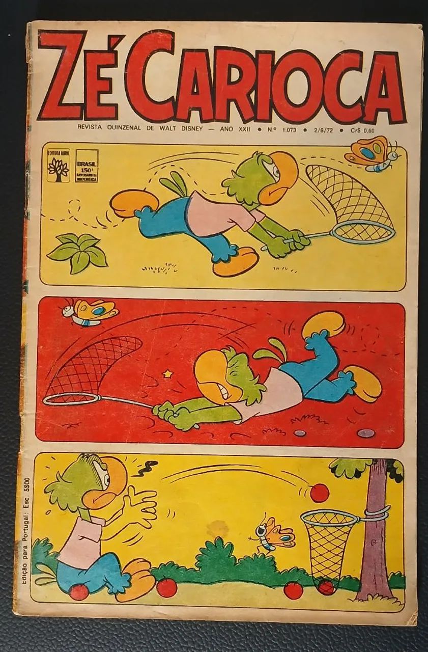 Zé Carioca Nº 1073 - Editora Abril
