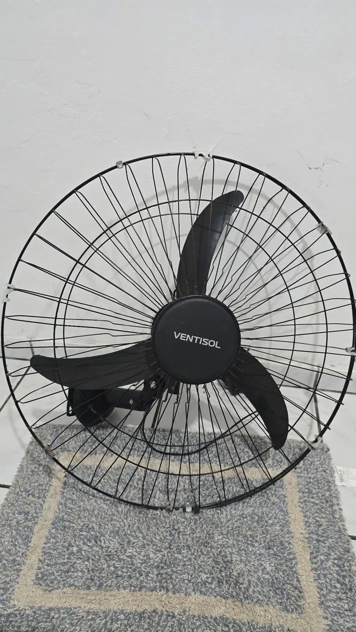 2 Ventiladores Ventisol Parede 60cm - Foto 3