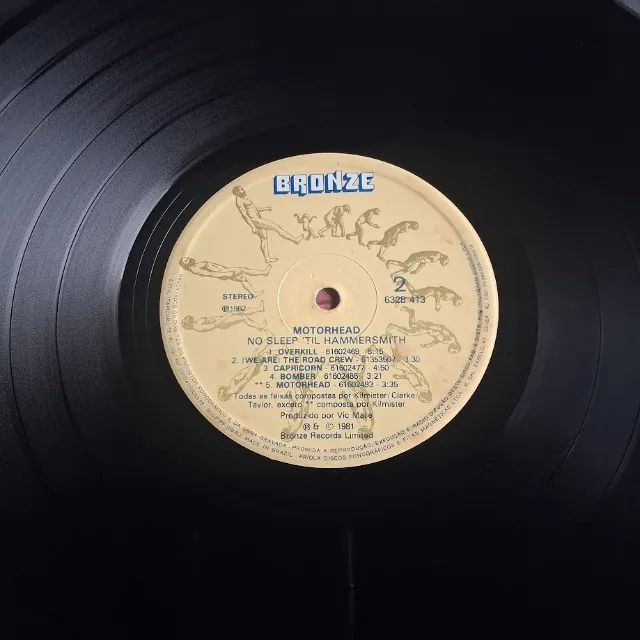 LP Motorhead No Sleep'til Hammersmith - Vinil - Foto 4