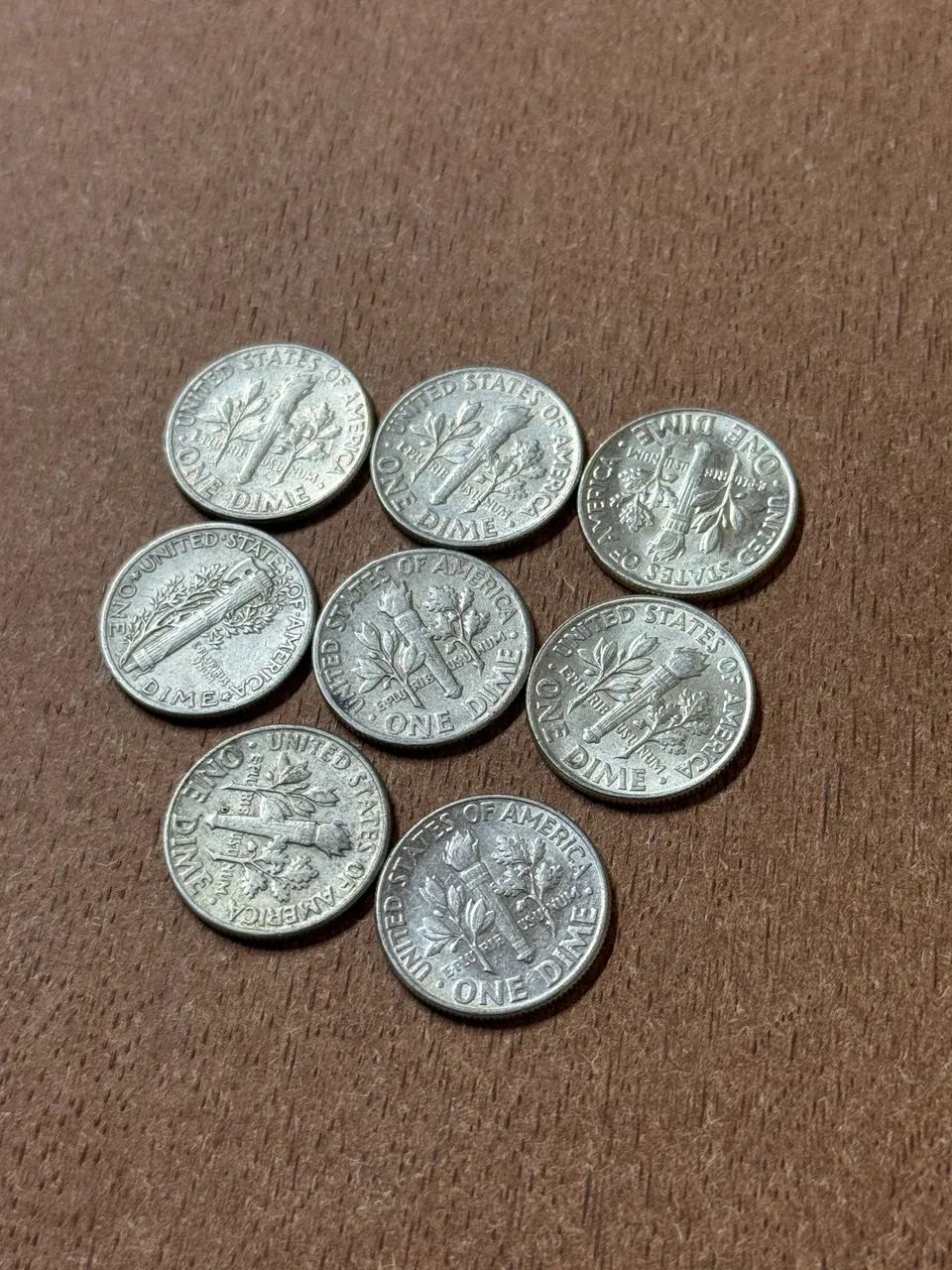 Moedas 10 cents (dimes) - Foto 3