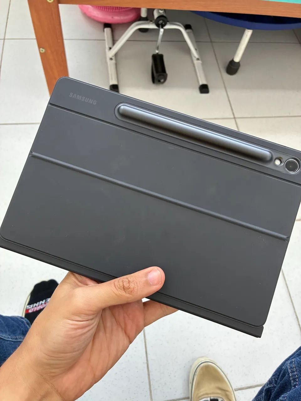 Samsung tab s9 - Teclado e caneta - 256gb e 12gb ram - Foto 3