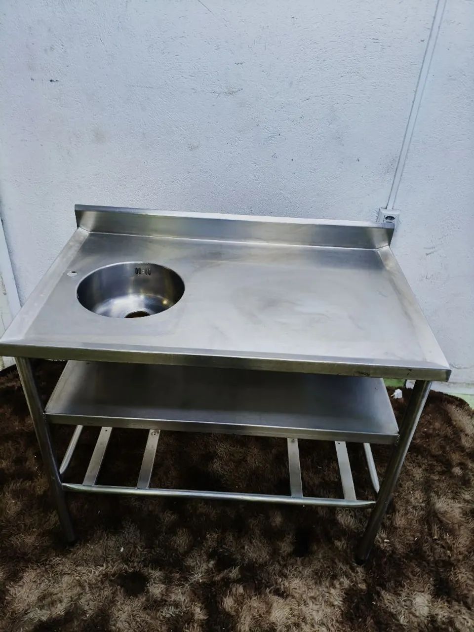 Pia industrial Inox 