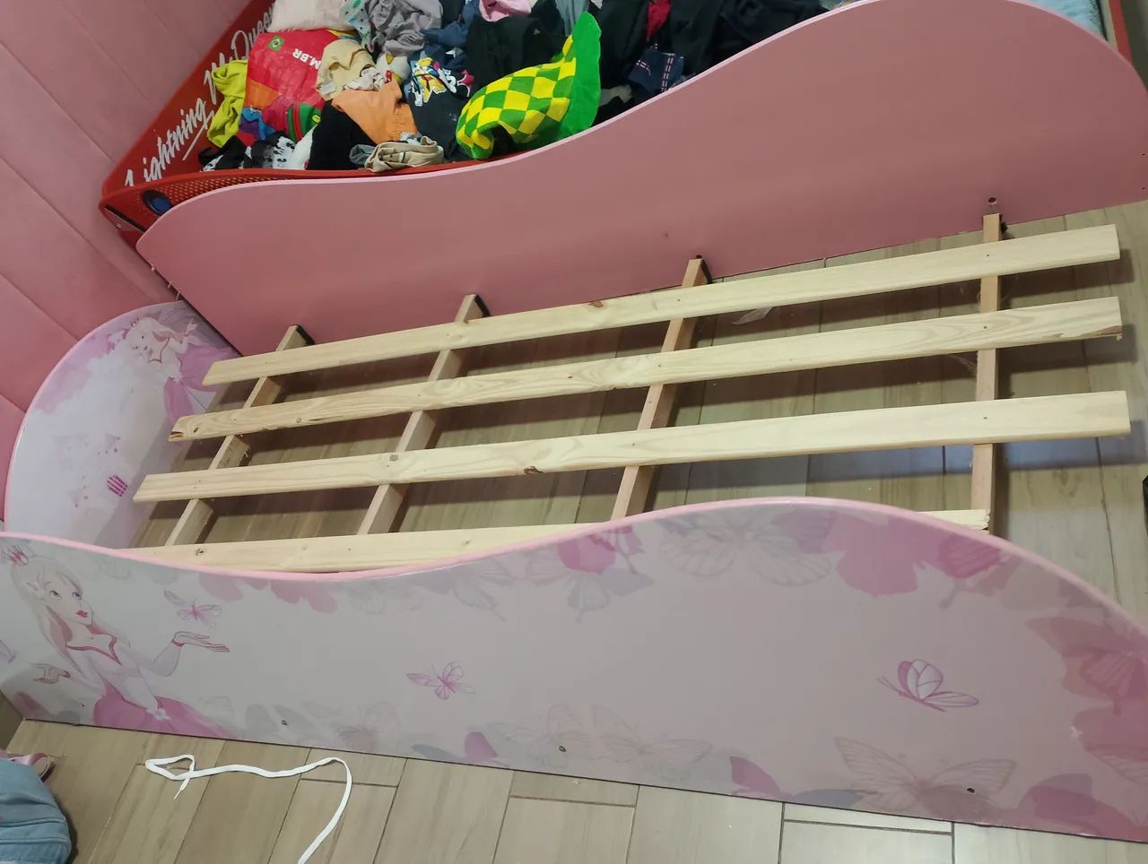 Cama de solteiro criança + colchão 