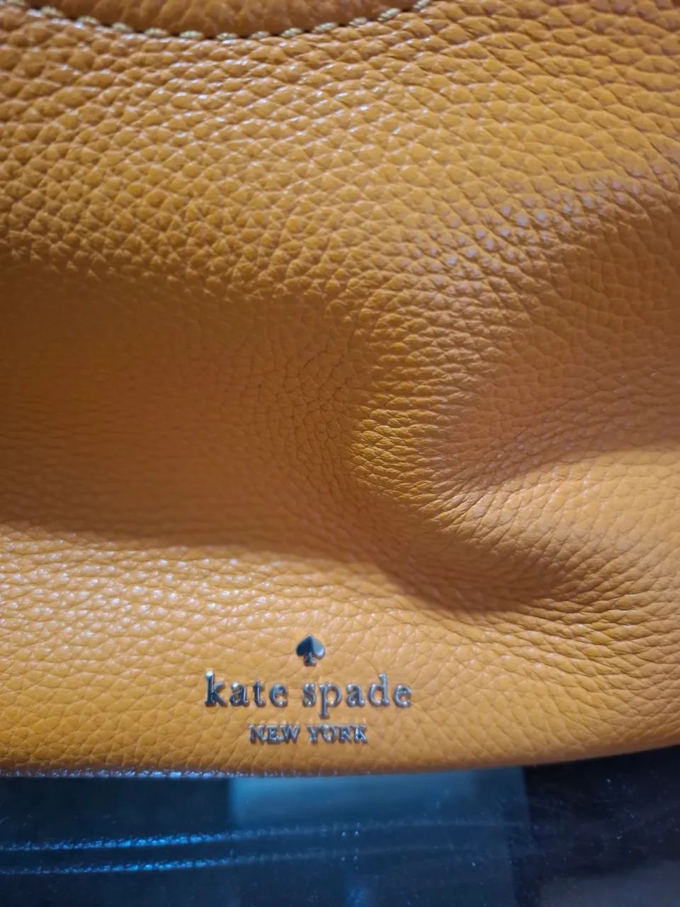 Bolsa Original Kate Spade Harbor Small Tote Couro Laranja - Foto 2