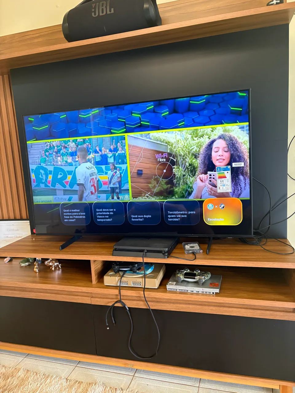 Smart TV Samsung 50 polegadas UHD Crystal - Foto 3