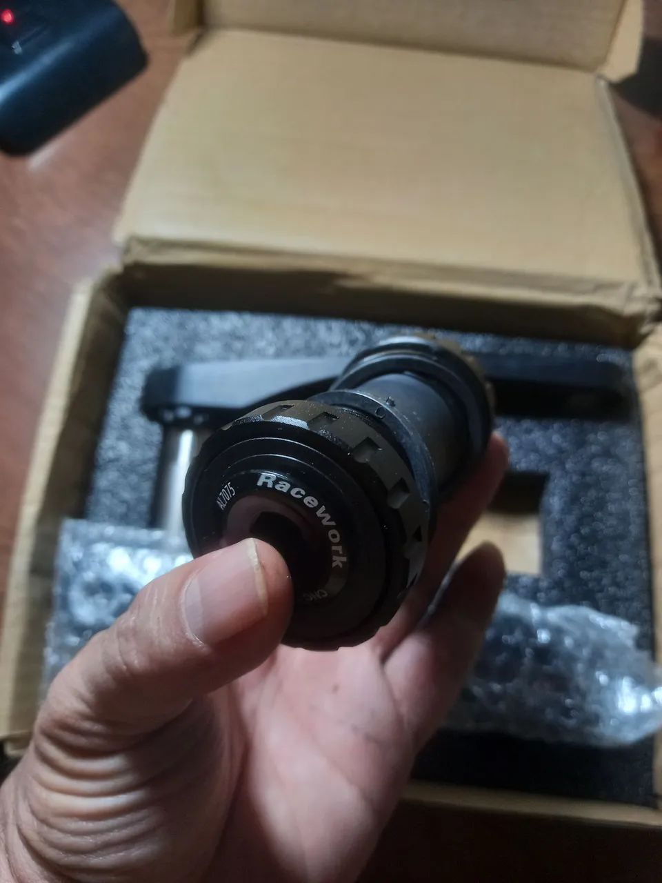 Pedivela Alumínio Racework Braço 175mm - Foto 4