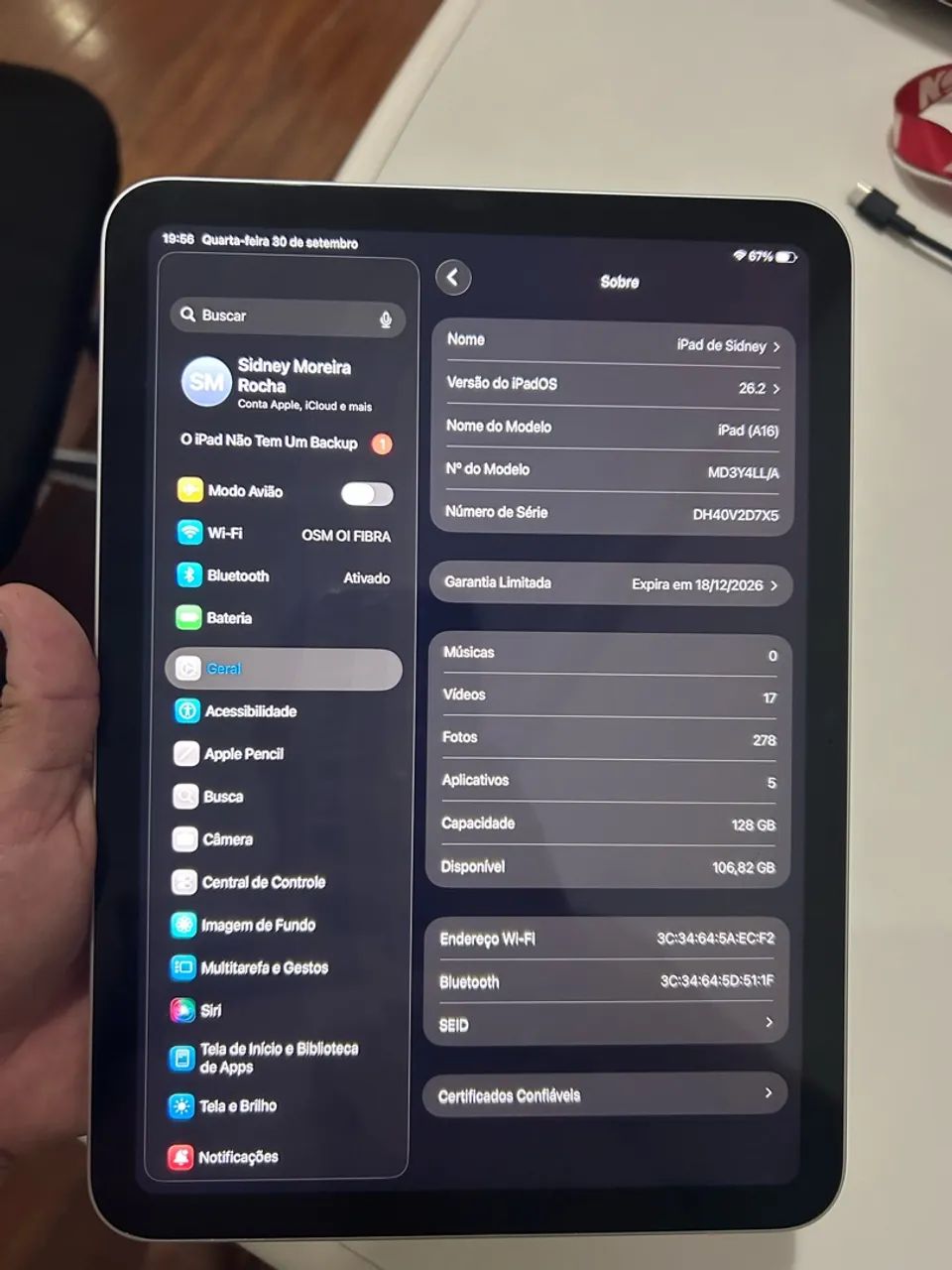 iPad 11A - 126Gb - Foto 3