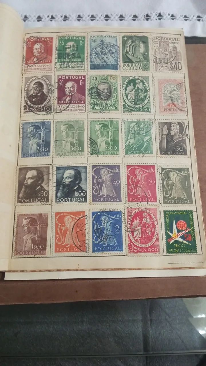 album de selos antigos - Foto 4